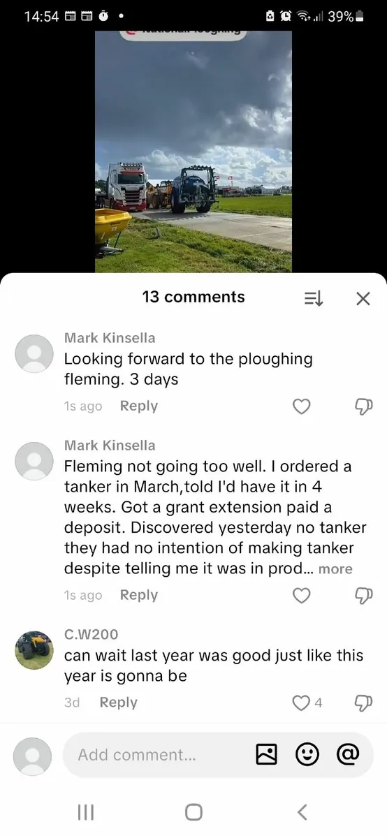 Fleming Slurry Tanker - Image 1