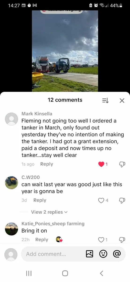 Fleming Slurry Tanker - Image 2