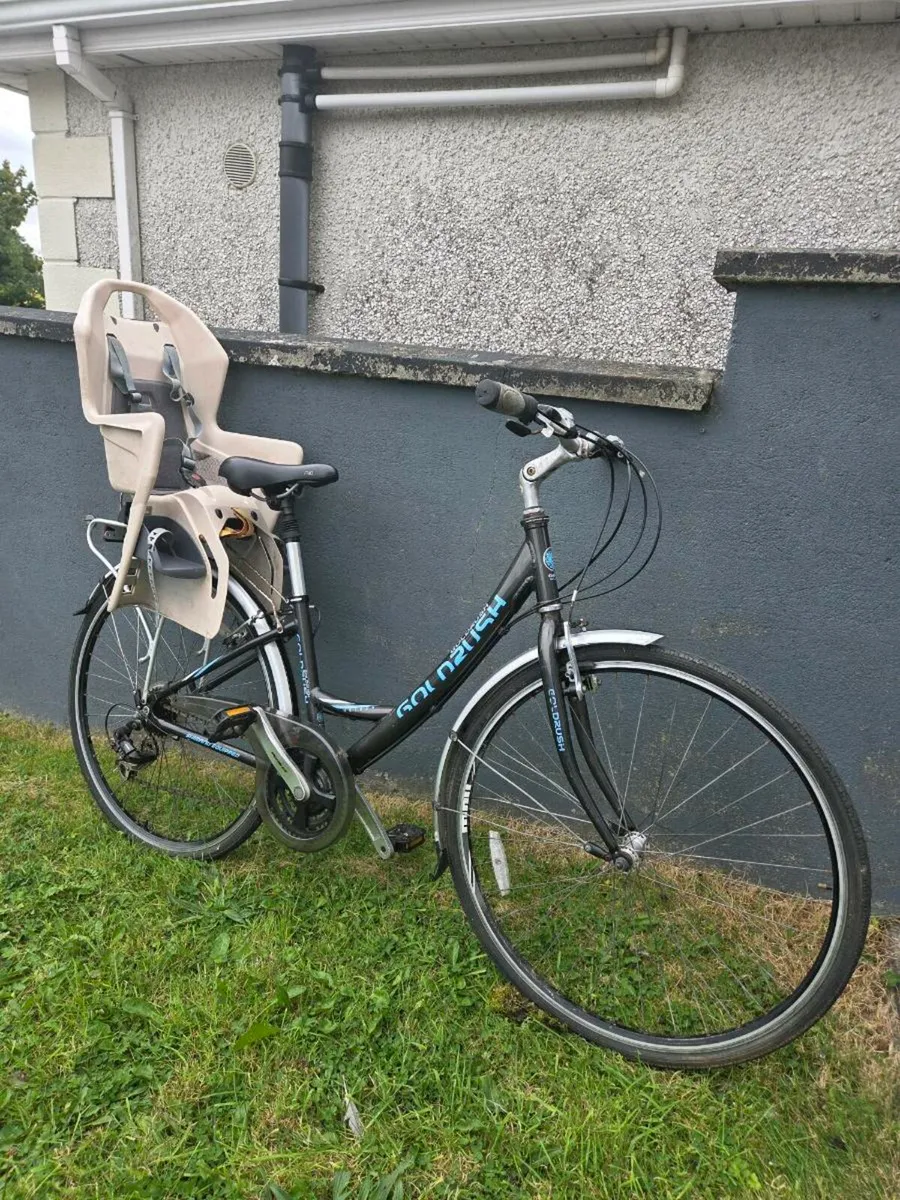 Bicycle with child seat