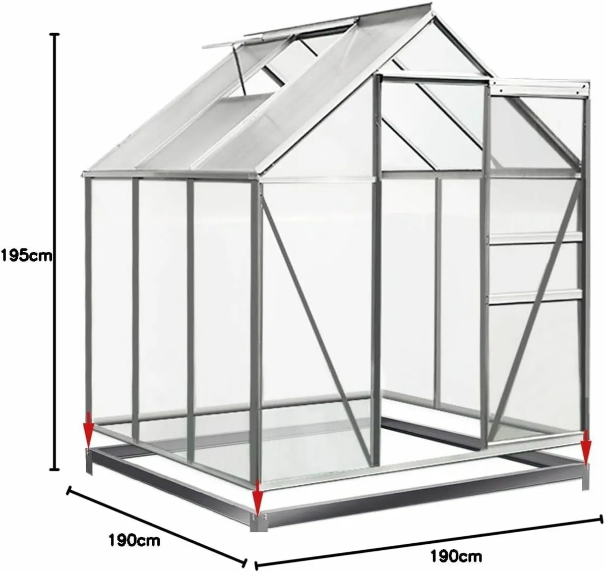 Galvanized Steel Base Steel Foundation - Image 3