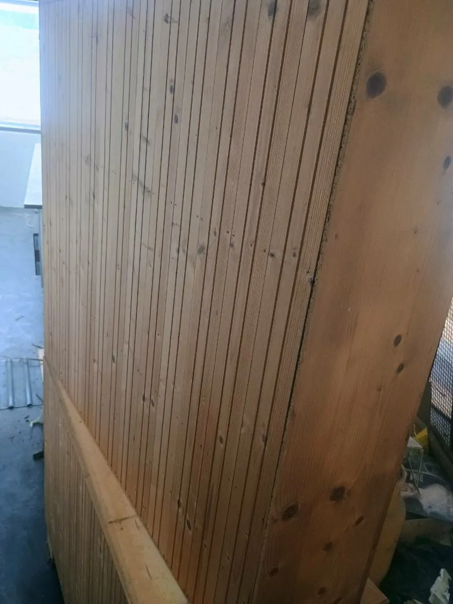 cabinet, phone seat, table and shelves. - Image 3