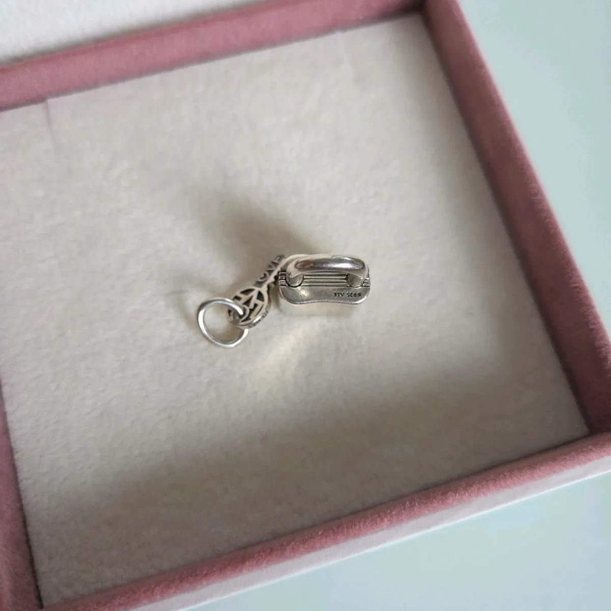 Pandora padlock and key dangle charm excellent - Image 3