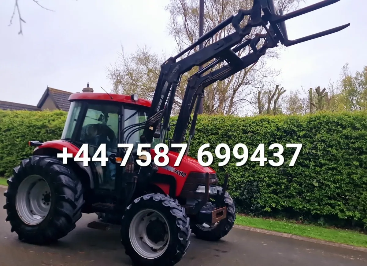 Case IH JX80 Tractor 1 owner 1000 hours - Image 2