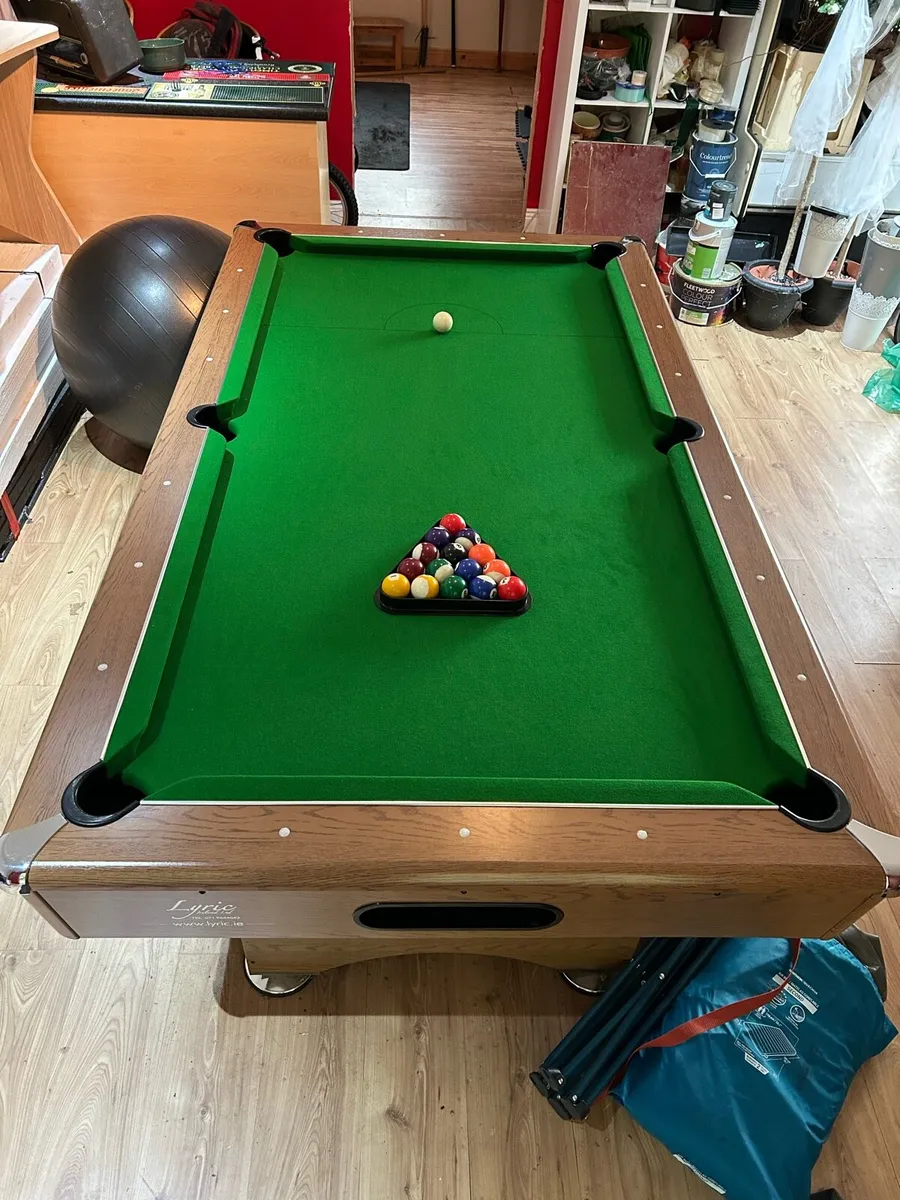 Pool table 7x4ft - Image 1