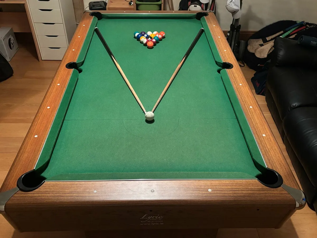 Lyric Fold Away Pooltable - Image 1