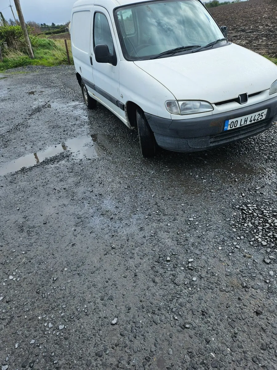 Peugeot  partner  van 00