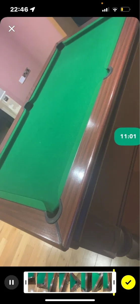 Supreme 6ft slate table - Image 2