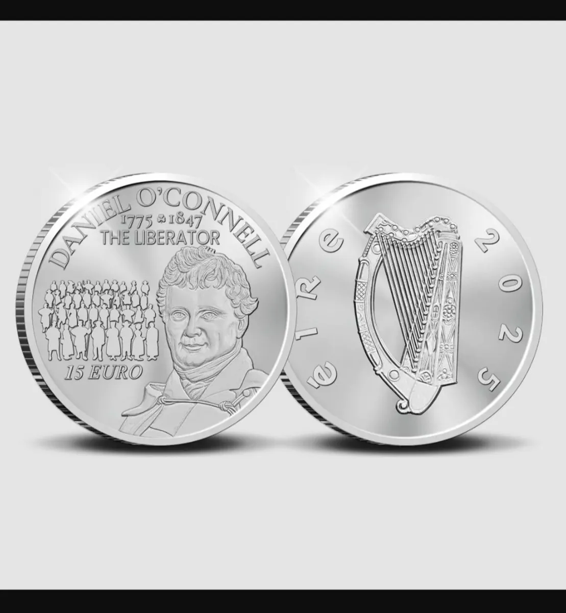 €15 Silver Proof Coin 2025- Daniel O’Connell - Image 4