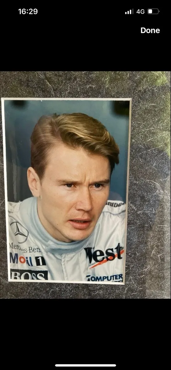 Mike Hakkinen framed print - Image 4