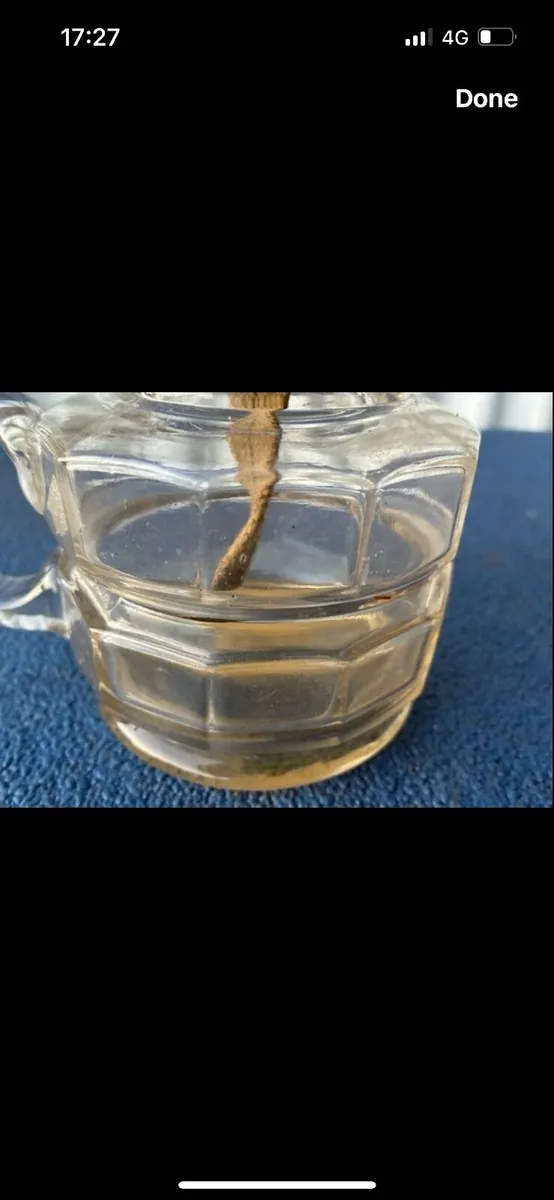 Antique finger oil lamp - Image 2