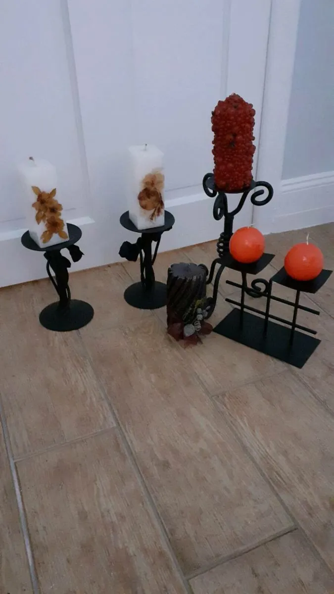 Candles & holders - Image 1