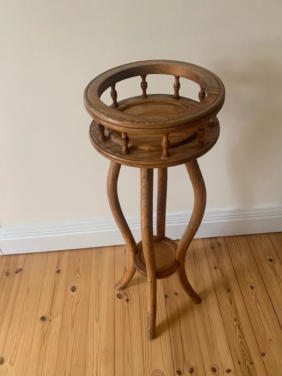 Plant/Lamp Stand - Image 1