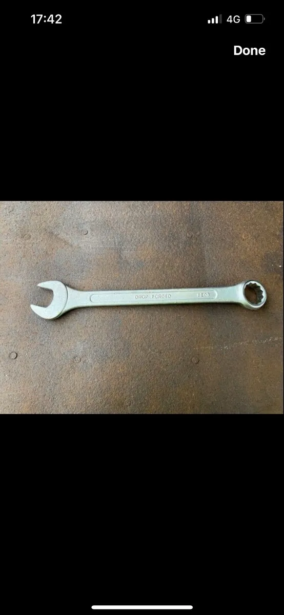 11 piece combination spanner set - Image 3