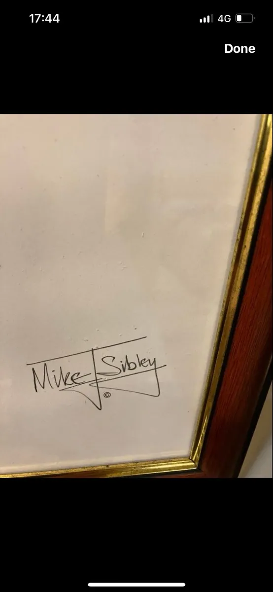 Pair of Mike Sibley signed Labrador prints - Image 2