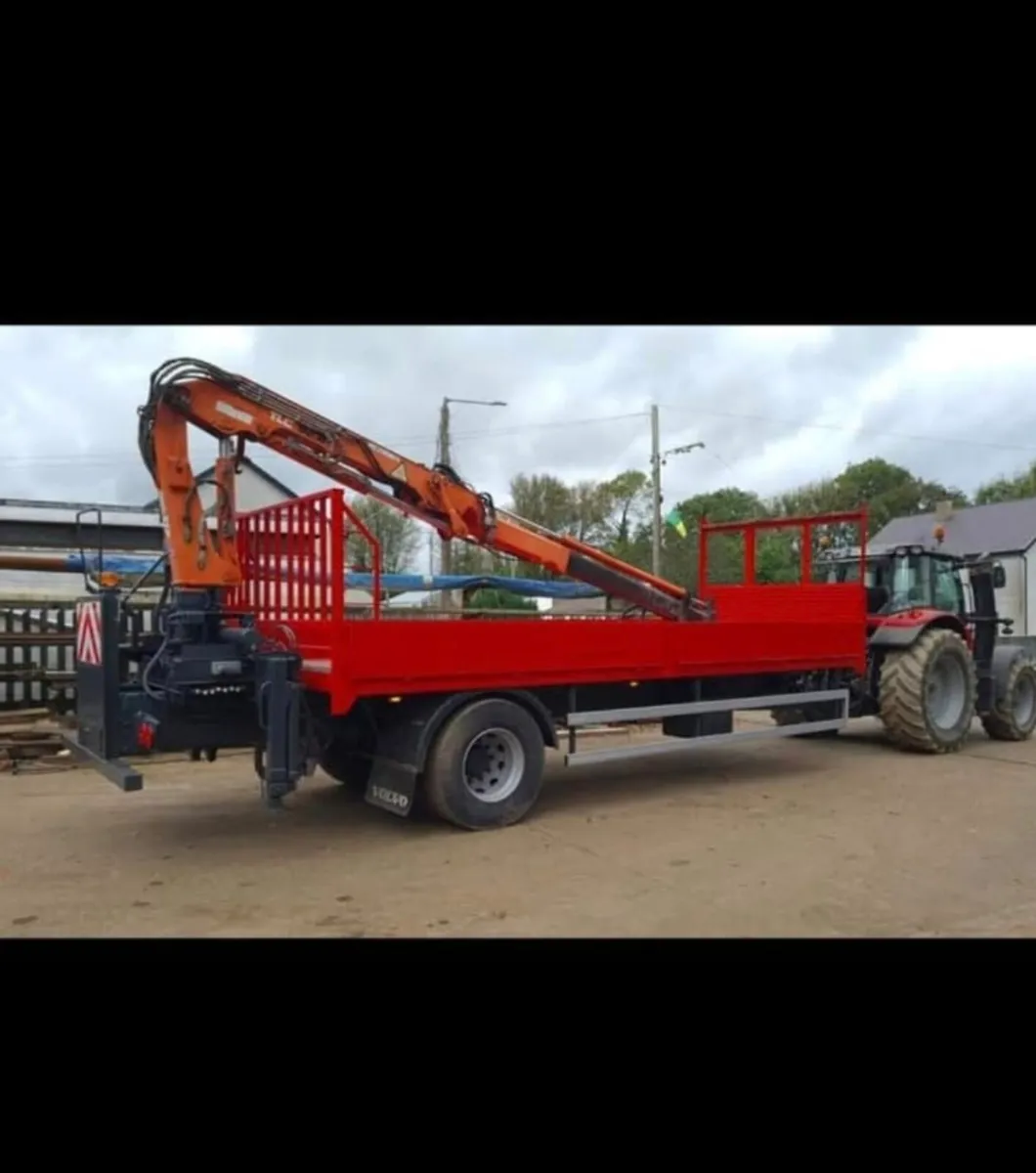 Trailer with Crane - Image 1