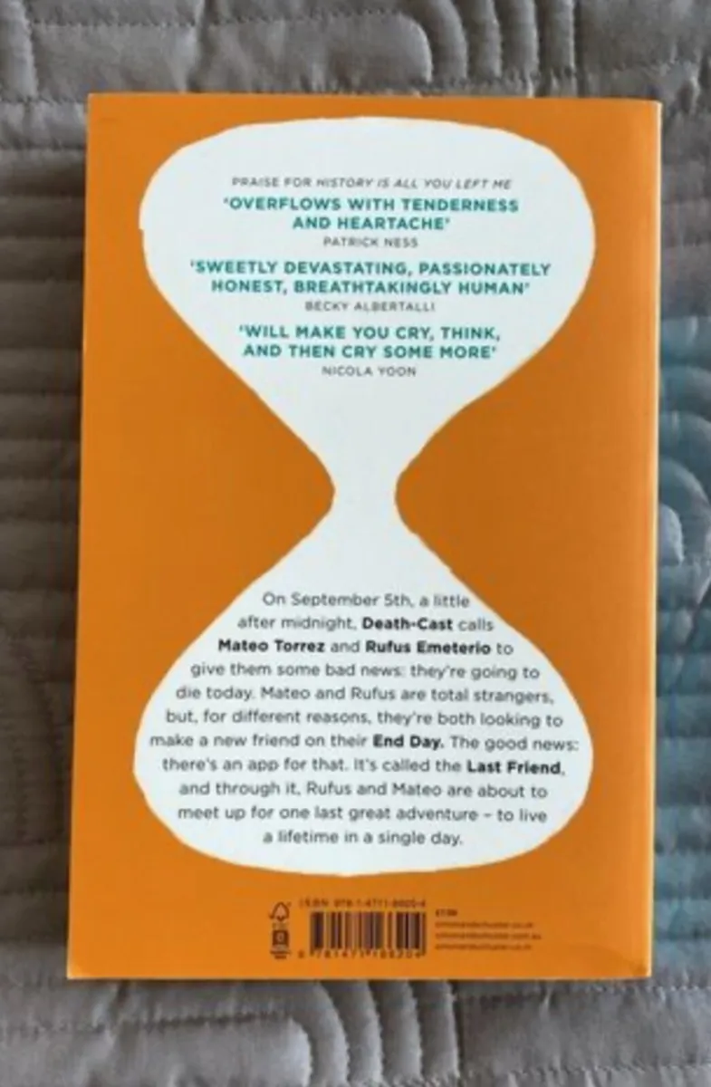 Book: They Both Die at the end, Adam Silvera - Image 2