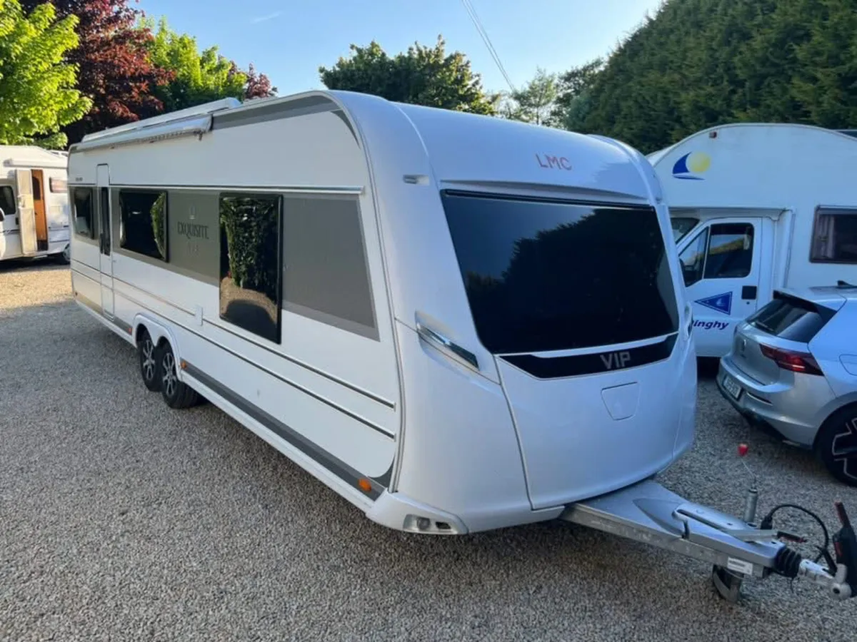 2023 Lmc 6 Berth Fixed Island Bed Caravan - Image 1