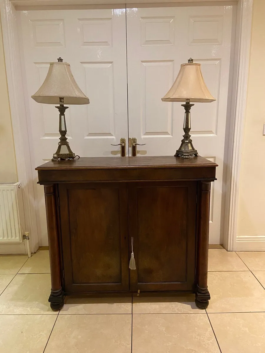 William IV Irish chiffonier Sideboard - Image 1