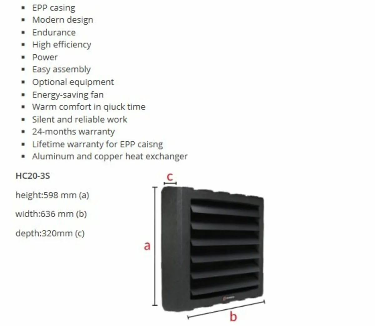 heater  for  large  or  commercial  areas - Image 4