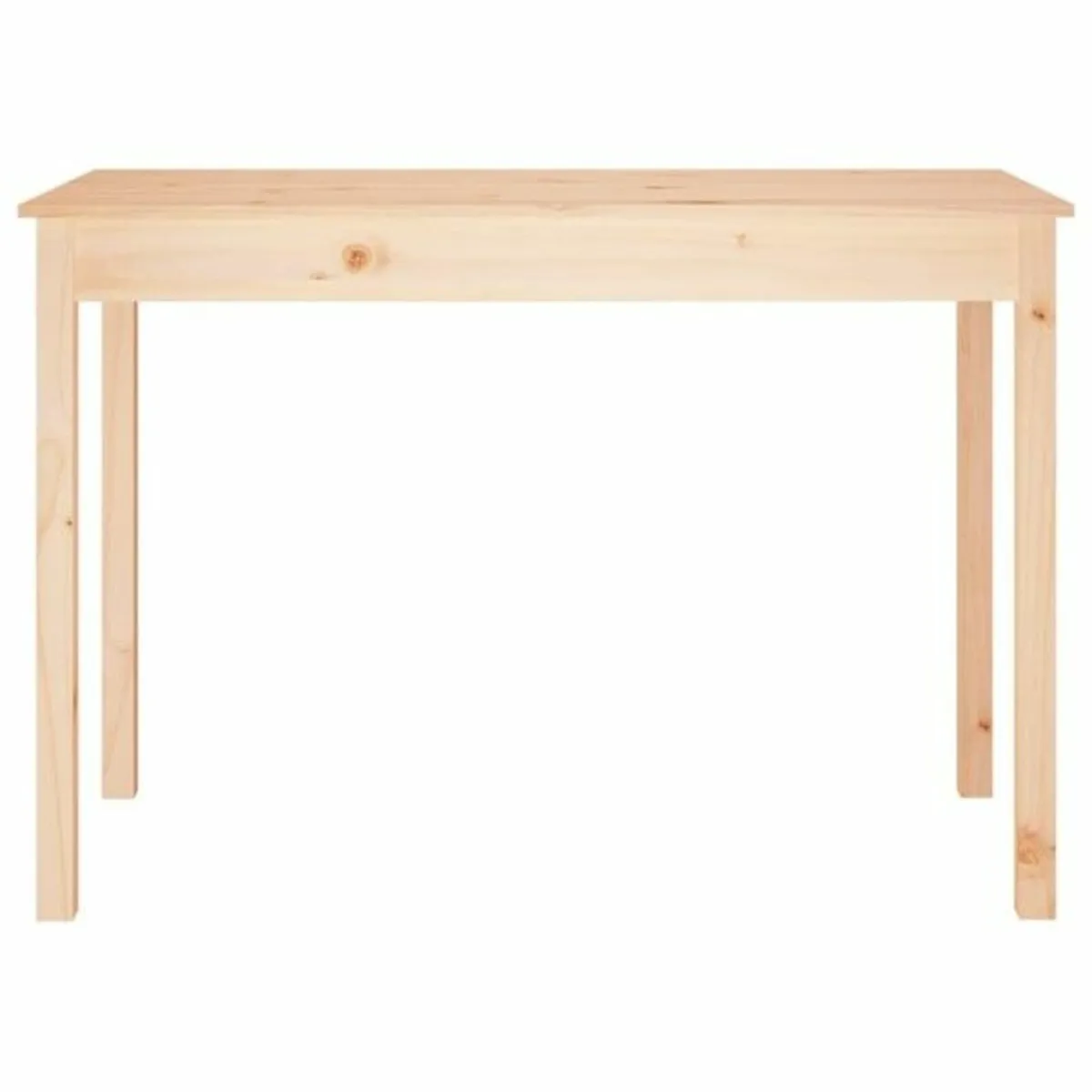 Solid Wood Pine Dining Table - Image 2