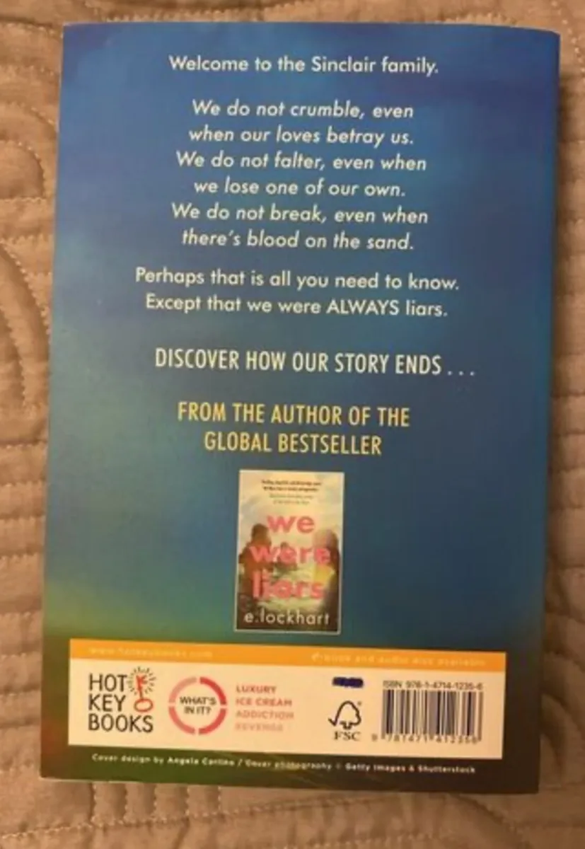 Book: e. Lockhart, family of liars - Image 2