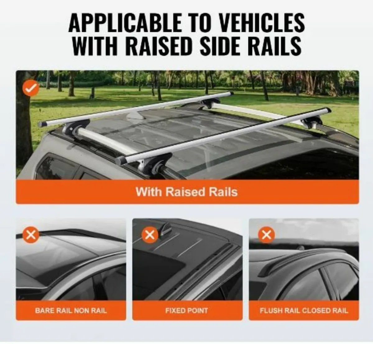 Universal Roof Rack Cross Bars - Image 3