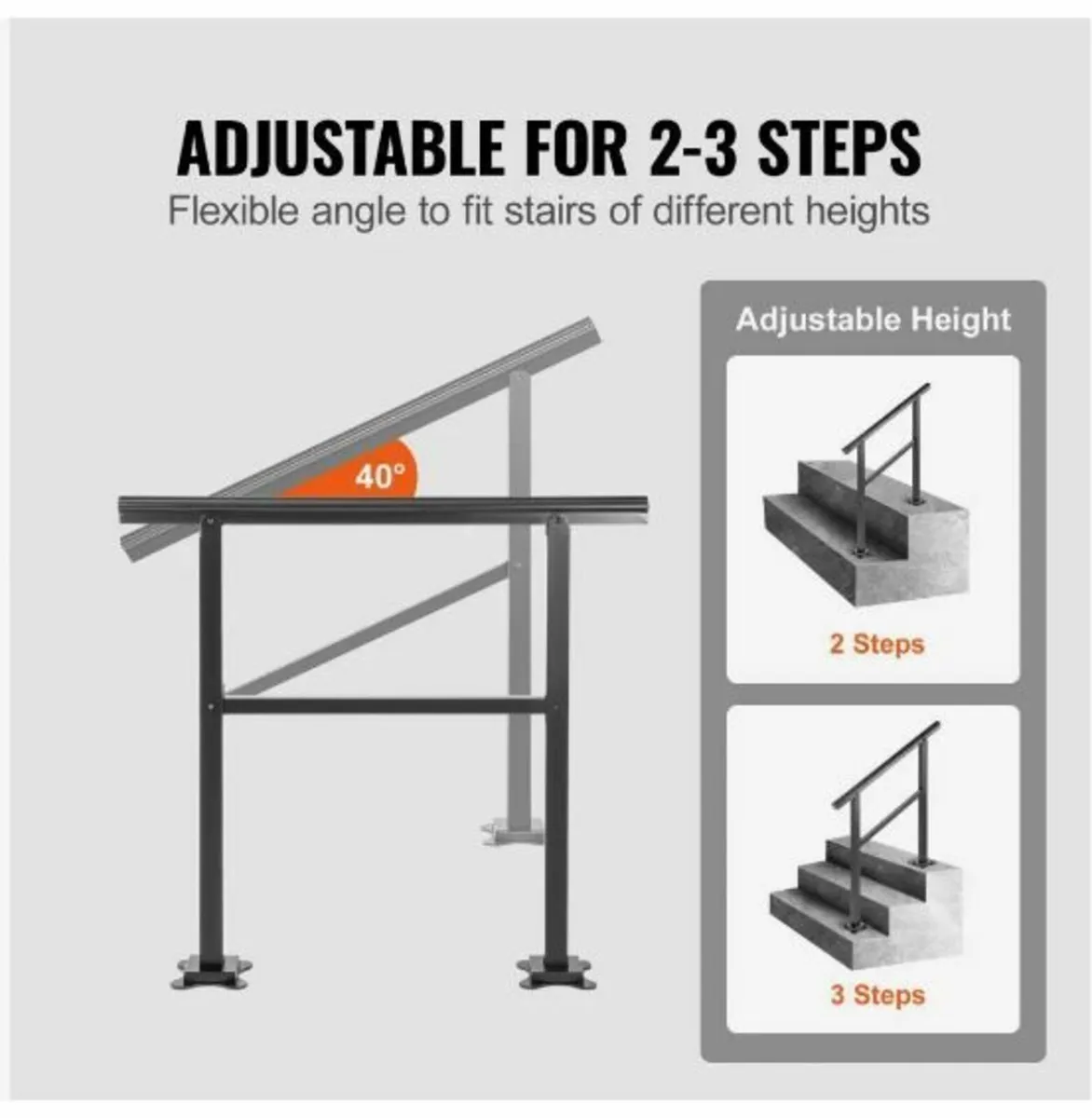 Outdoor Handrail 74.8 kg Load Handrail - Image 4