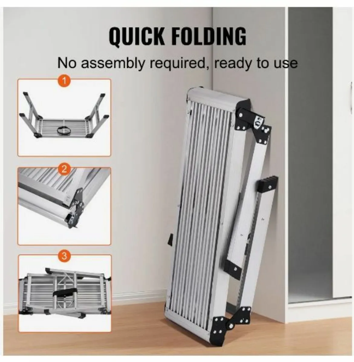 Folding Work Platform, 330 lbs Load Capacity - Image 4