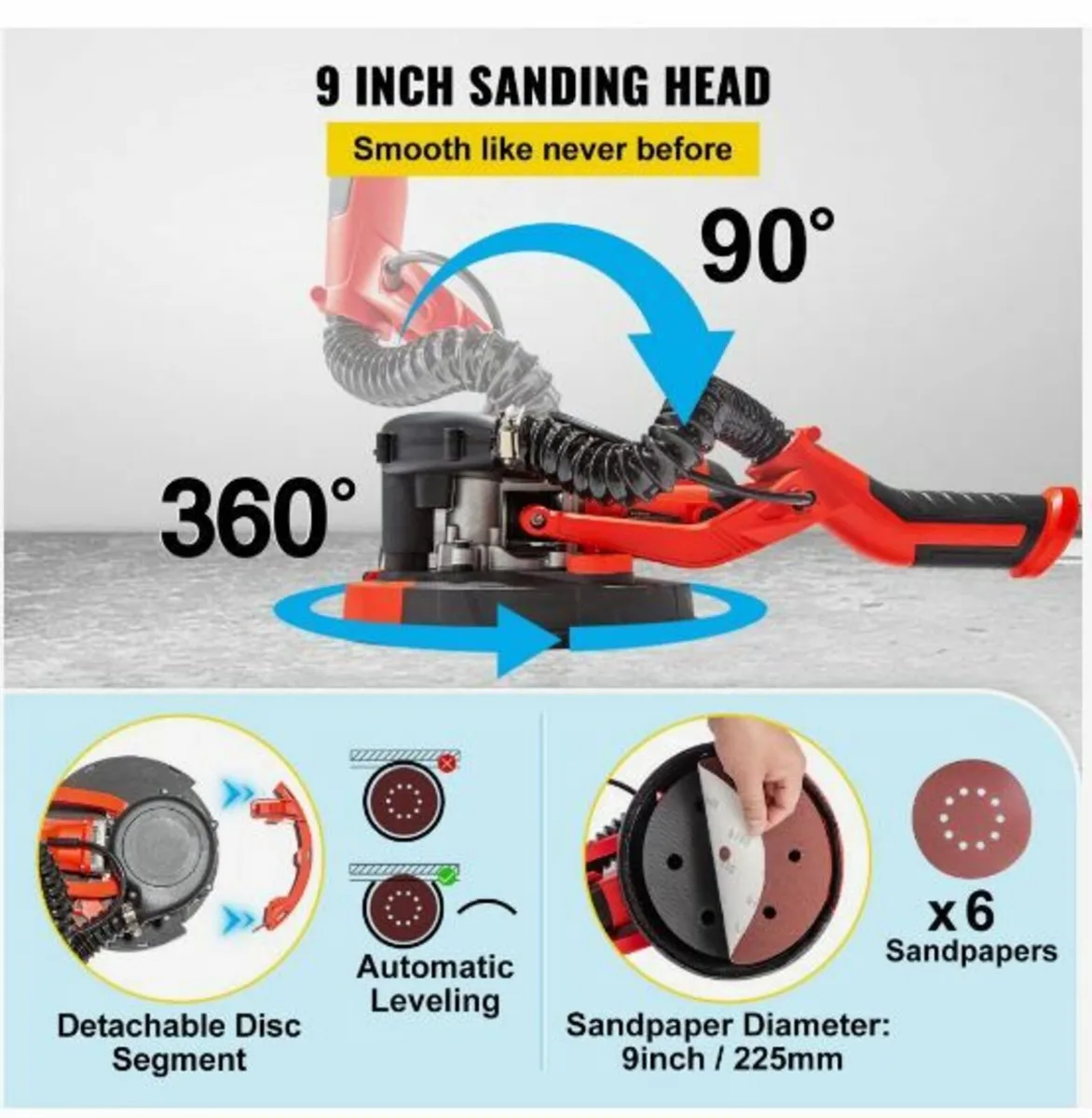 Drywall Sander 750W Electric - Image 4