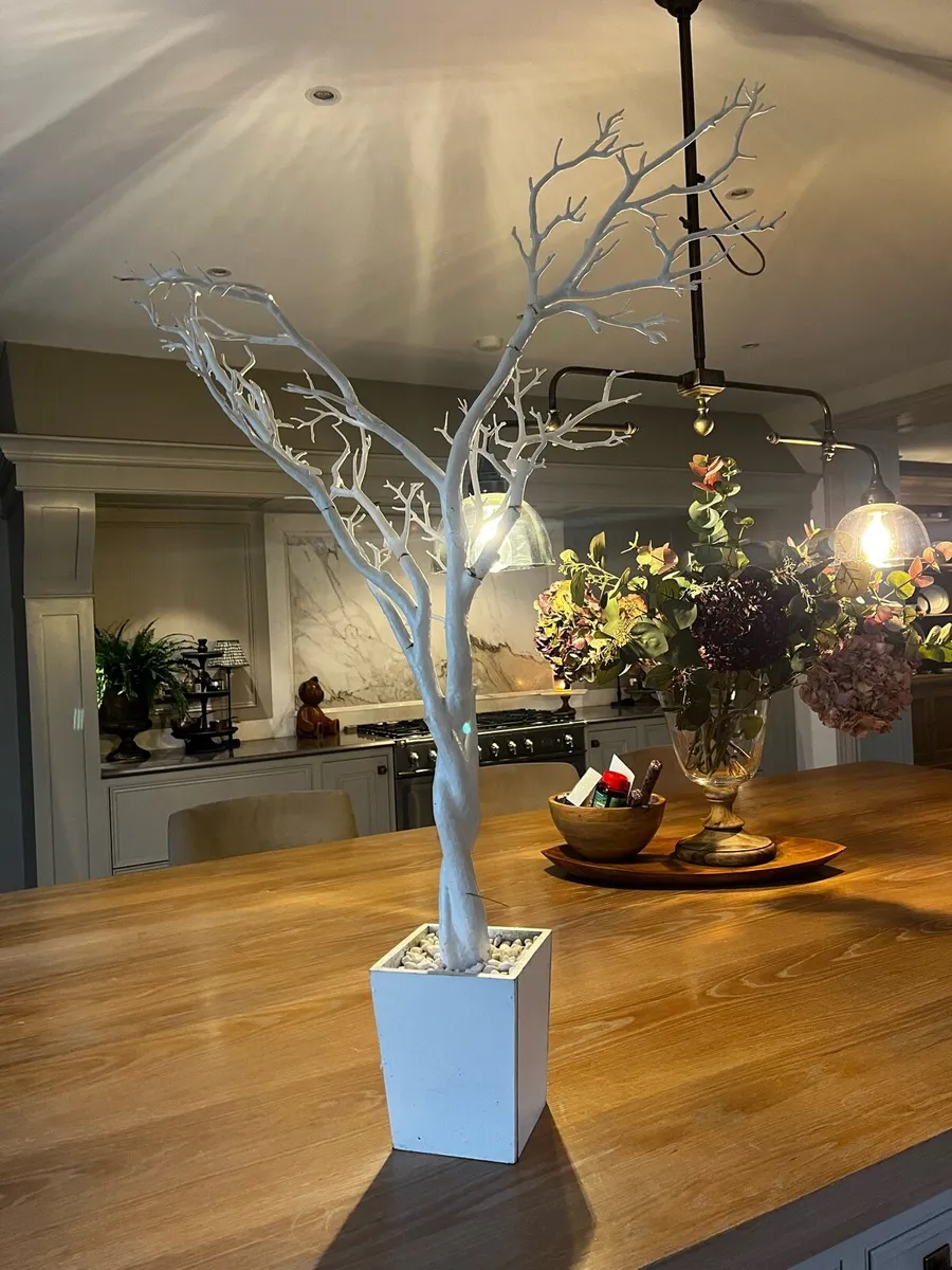 Helen Turkington Christmas snow covered tree - Image 1