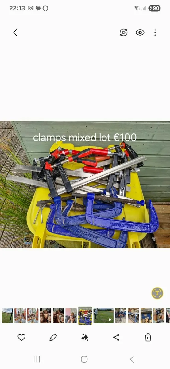 Clamps mix assortment