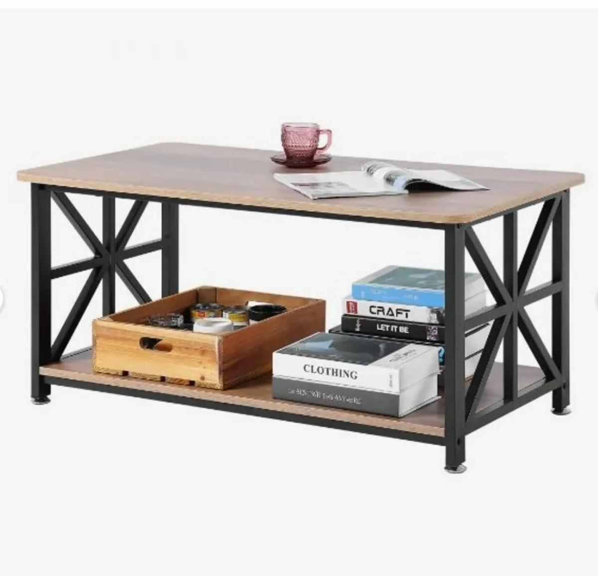 40" Farmhouse Coffee Table - Image 1