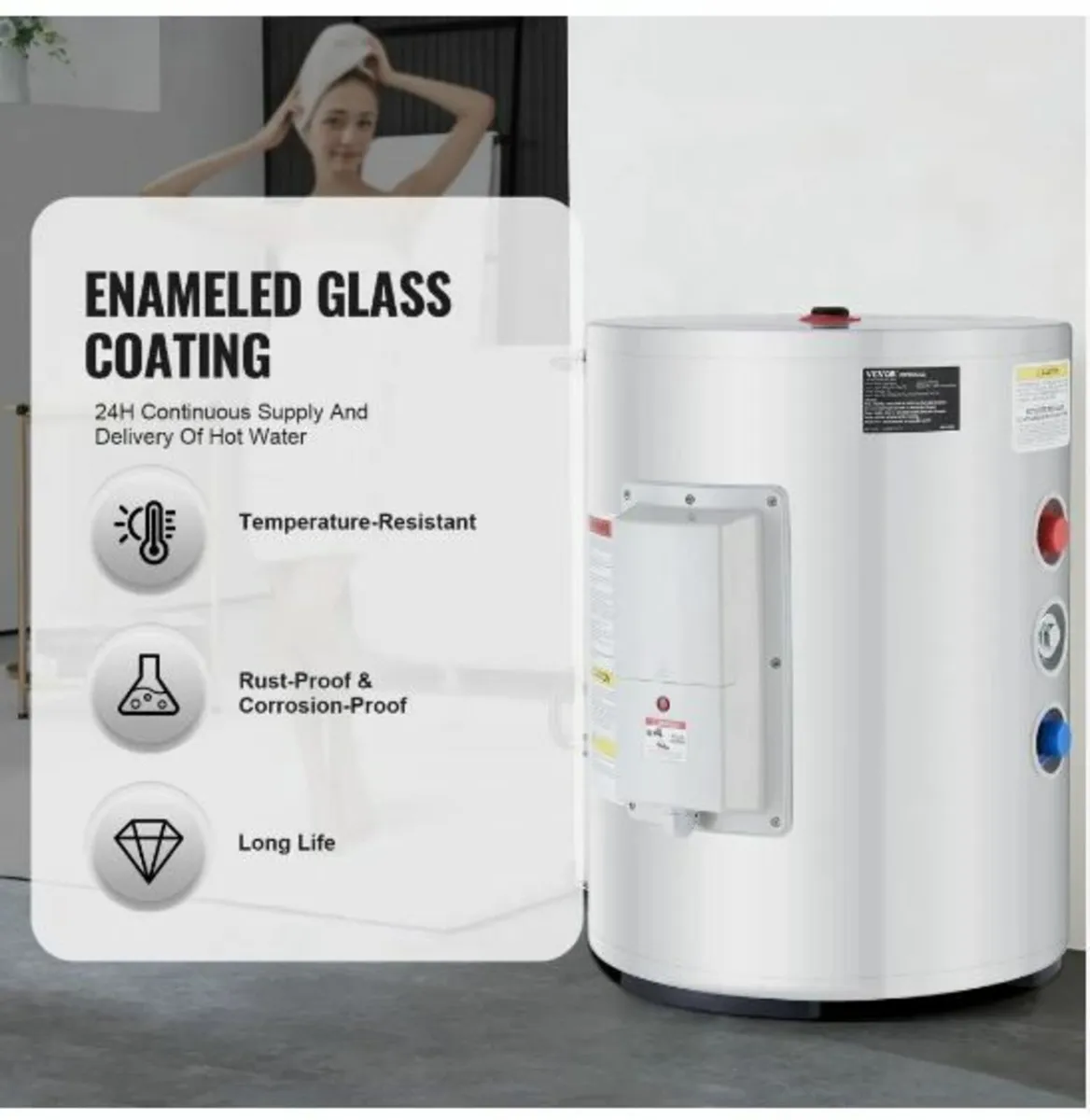 10 Gallon Electric Water Heater Instant - Image 1