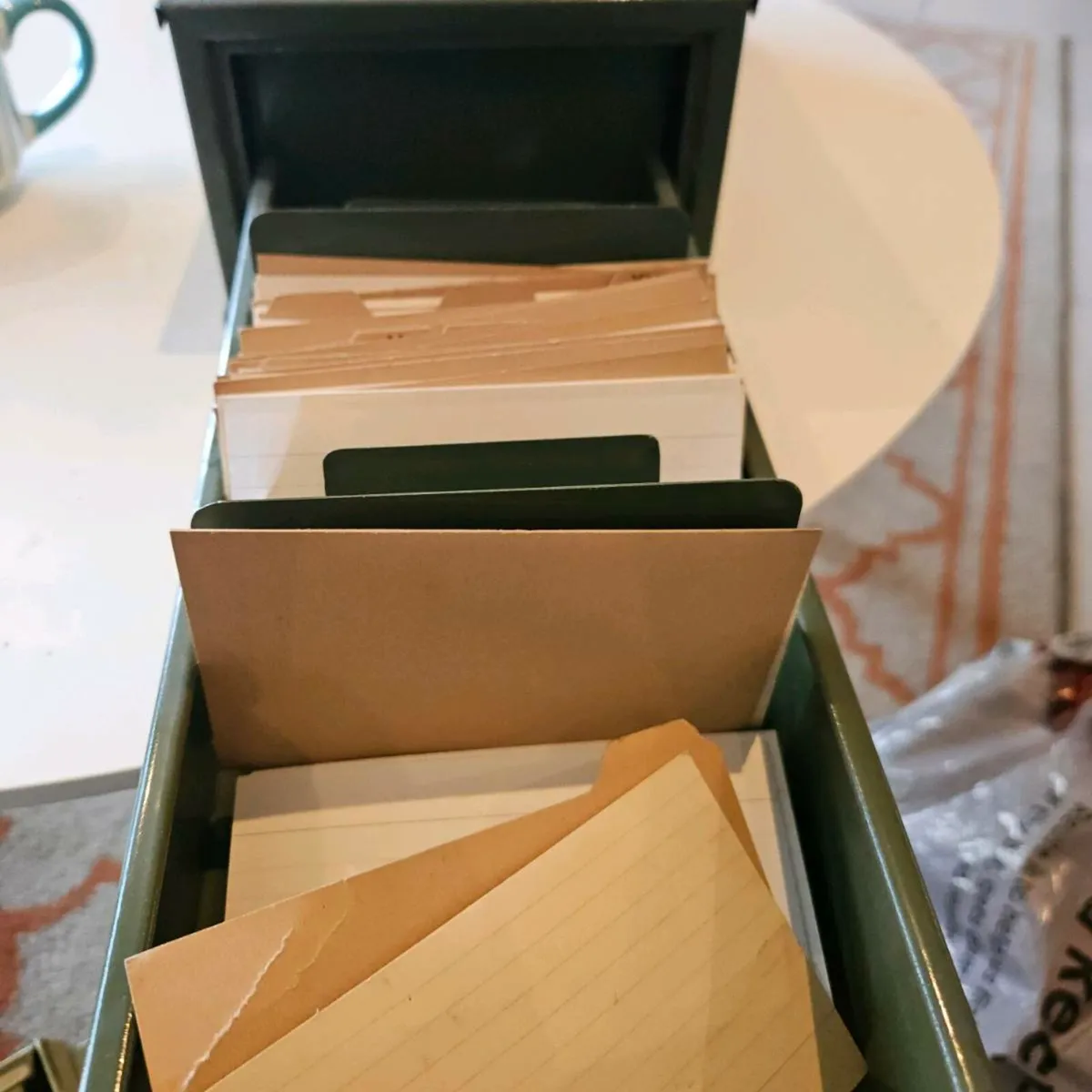 1930s military filing drawer - Image 3
