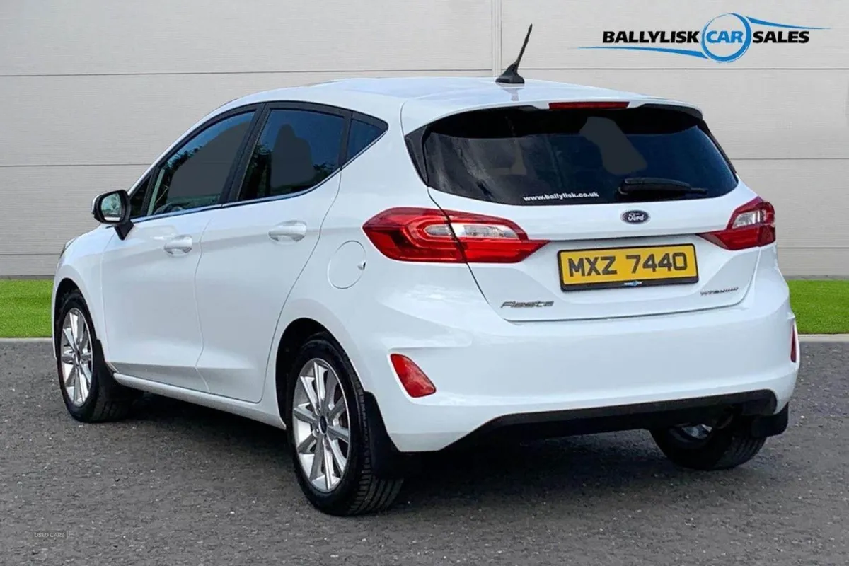 Ford Fiesta 1.0t 100PS Titanium in White With 24k - Image 2