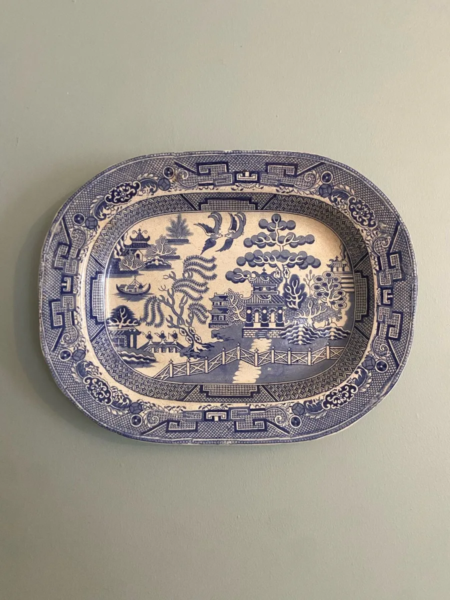 Willow pattern plate - Image 1