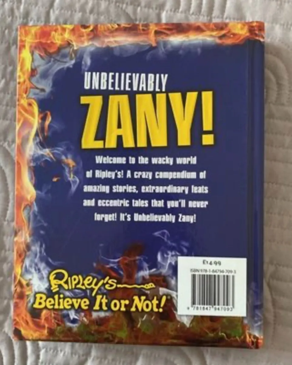 Book - Ripley's Believe it or Not: Zany - Image 2