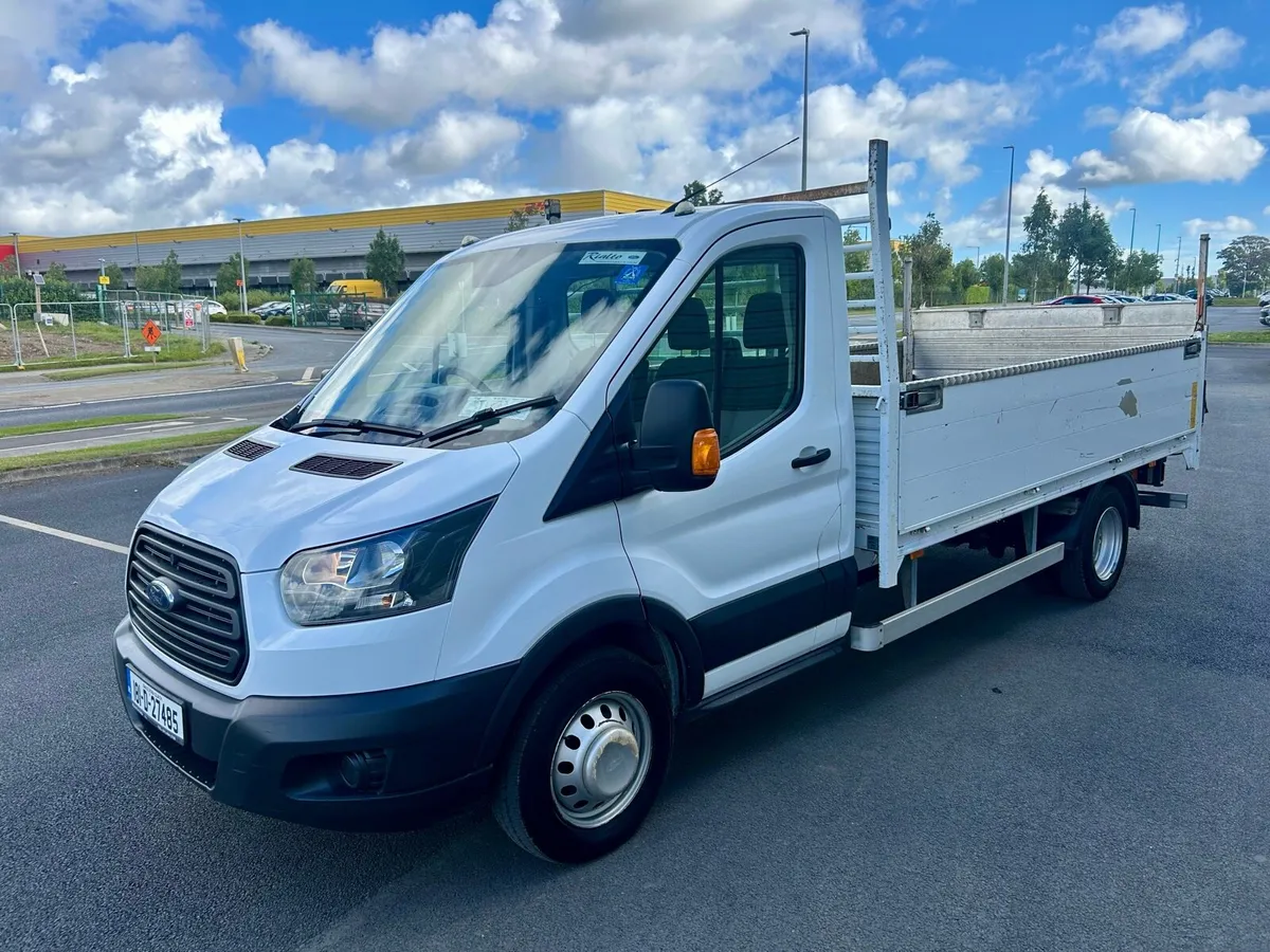 2018 Ford Transit Dropside with tail lift - Image 2