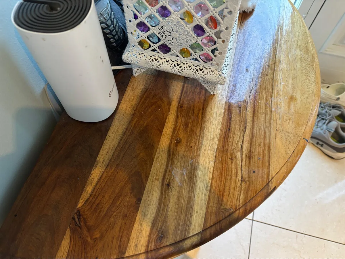 Hall table & mirror - Image 3