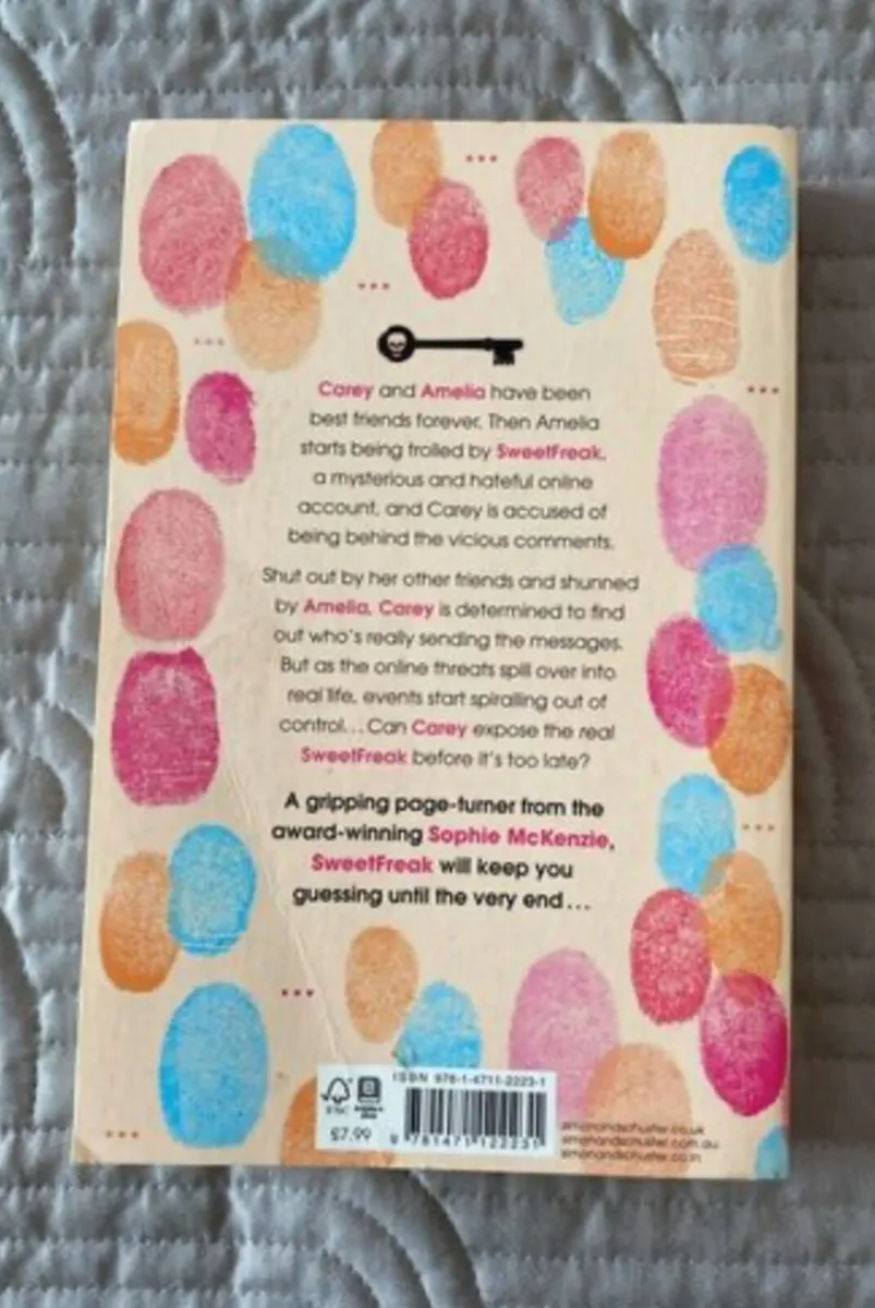 Book - Sophie McKenzie - Sweetfreak - Image 2