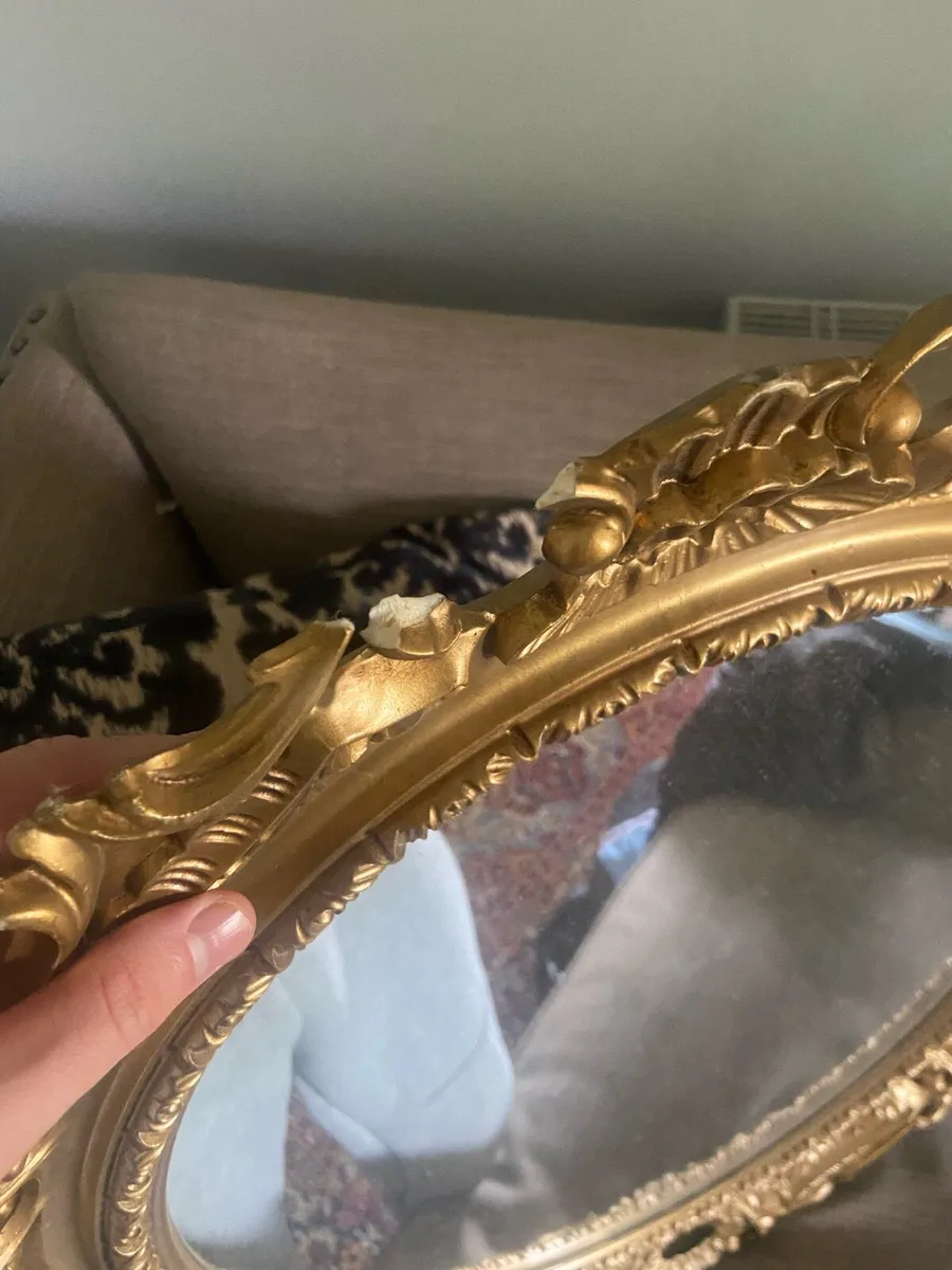 Gold mirror - Image 2