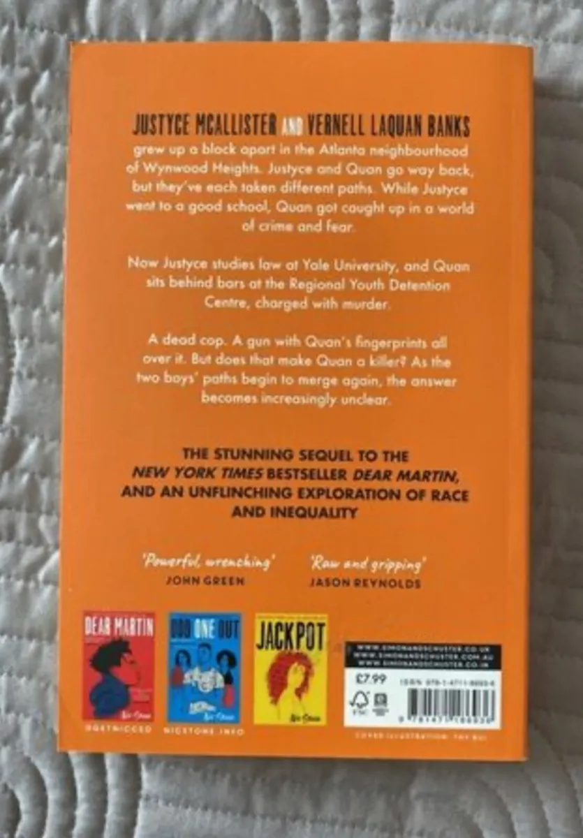 Book - Nic Stone - Dear Justyce - Image 2