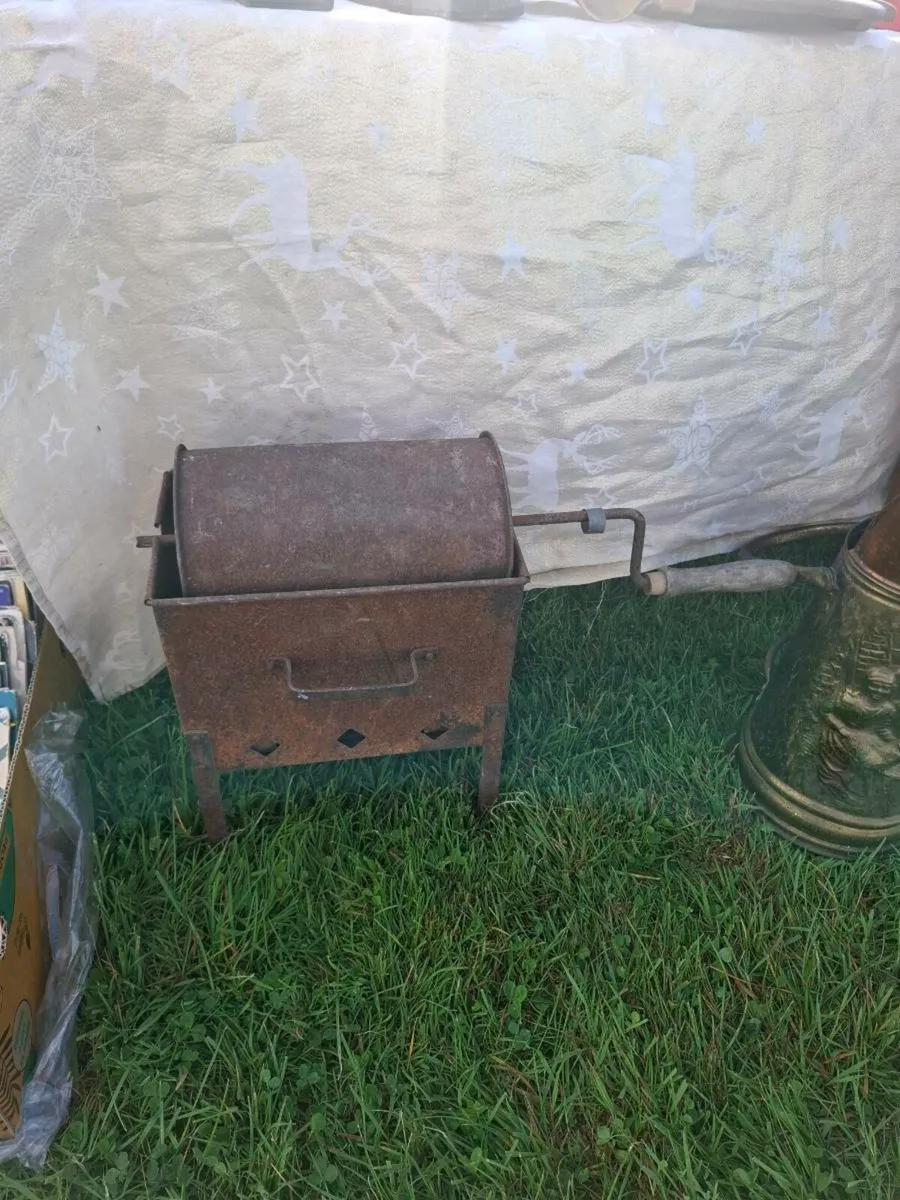 Antique coffee roaster postage possible