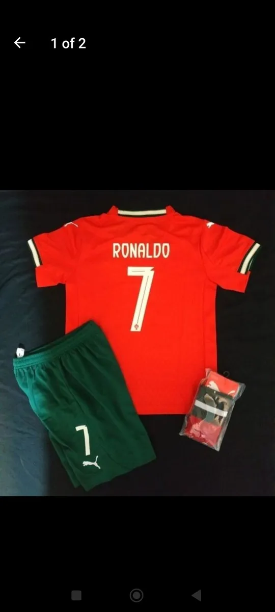 PORTUGAL (RONALDO 7 )  KIT, 6/7,8/9,10/11,12/13 YR - Image 1