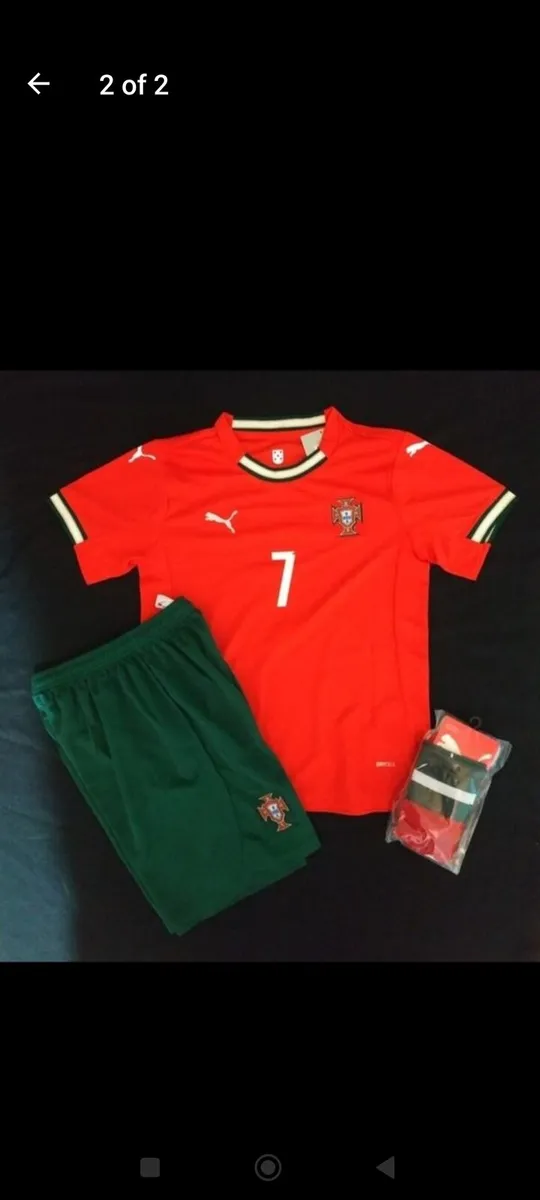 PORTUGAL (RONALDO 7 )  KIT, 6/7,8/9,10/11,12/13 YR - Image 2