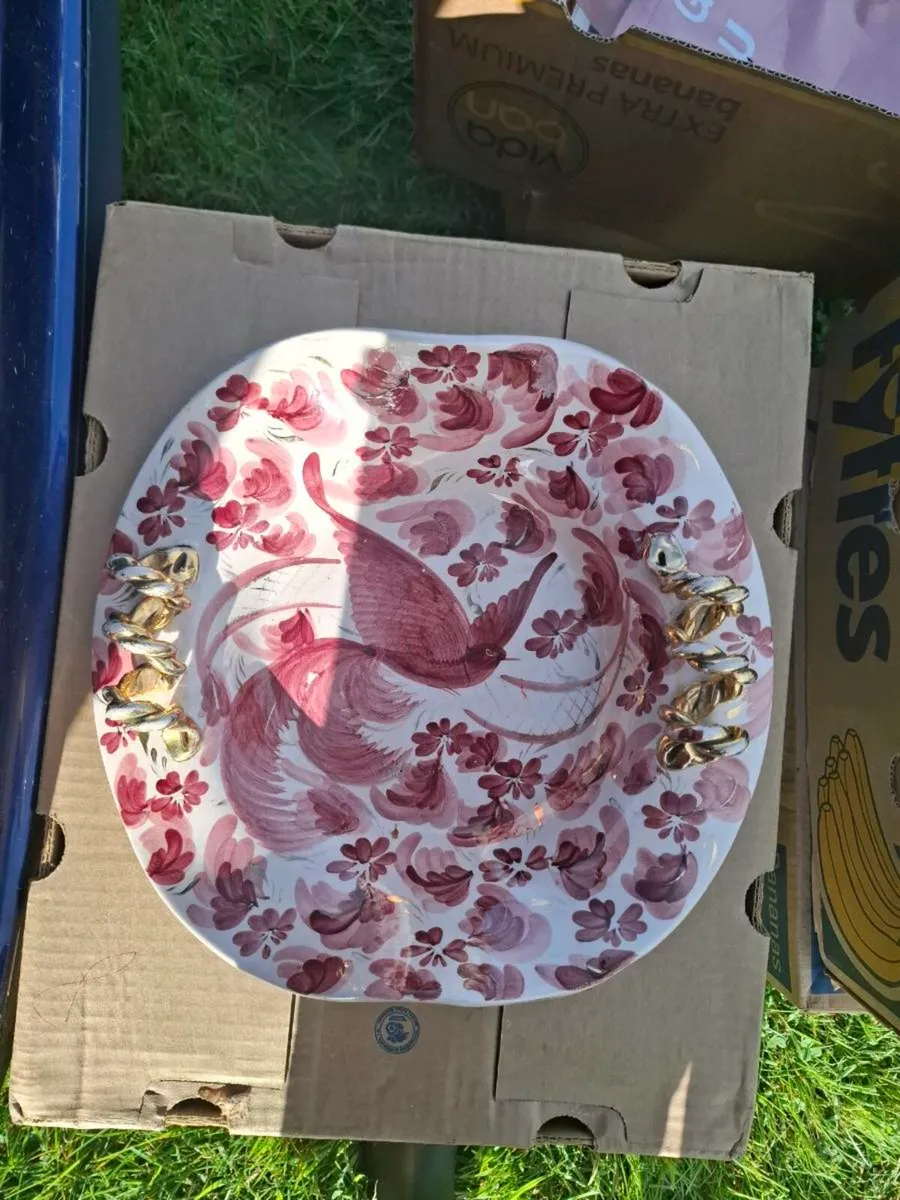 Bird decorative bowl postage possible