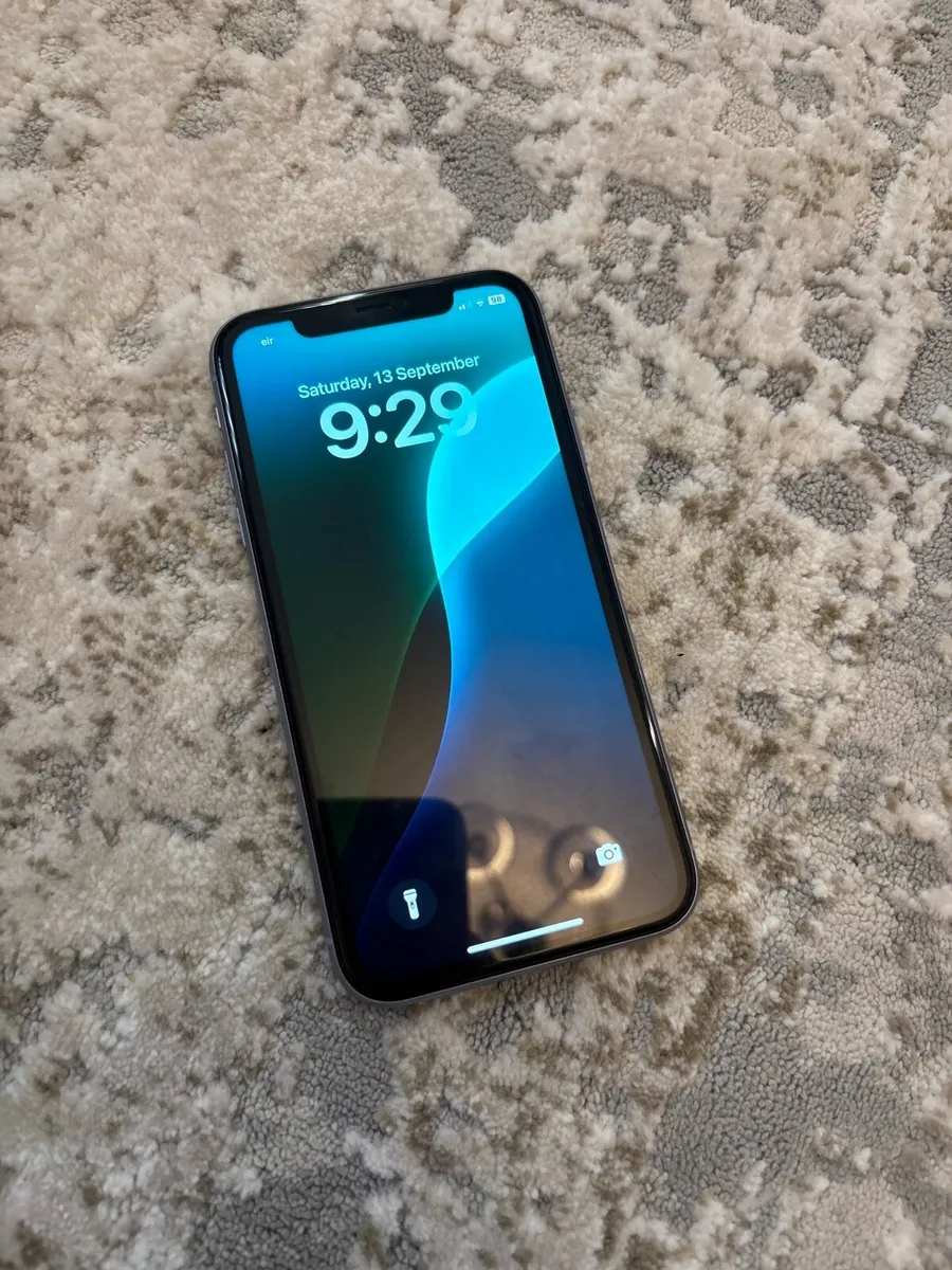 iPhone 11 purple sim free 128GB mint condition - Image 2