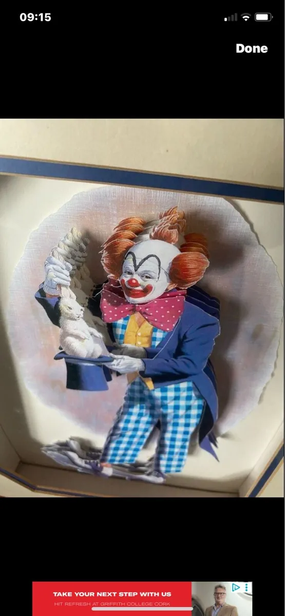 3D Clown Picture-Rabbit out of a Hat - Image 2