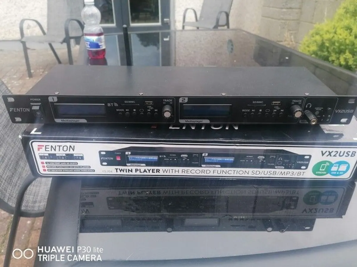 Fenton VX2USB Twin USB/SD player with Recording function and Bluetooth - Image 2