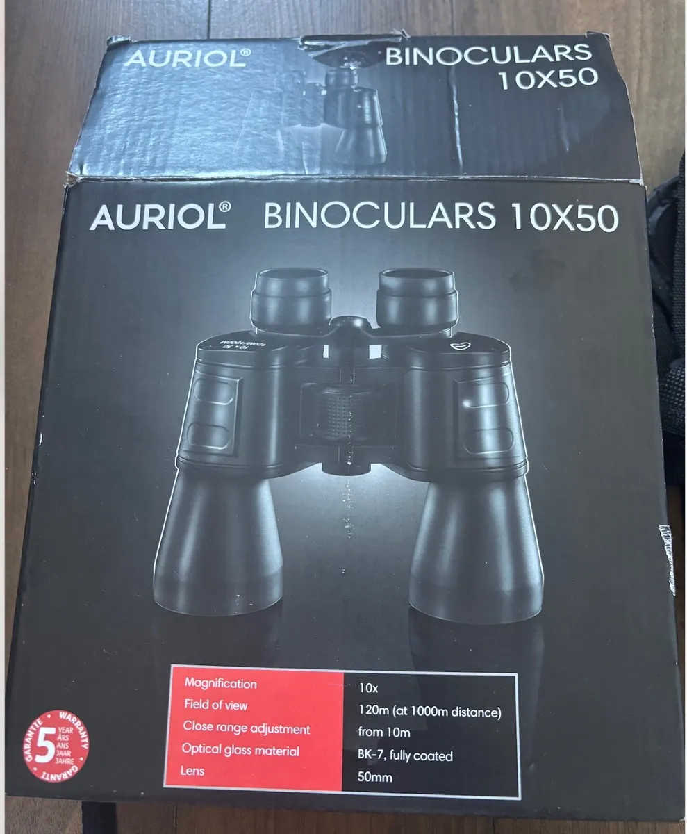 auriol binoculars 10x50 lidl - Image 1